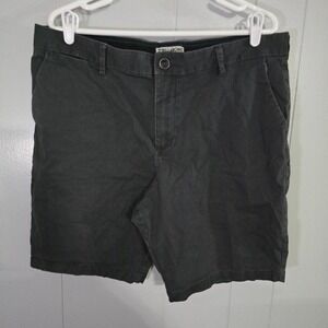 Billabong New Order Stretch Chino Shorts Mens 38 Charcoal Grey Surf Casual